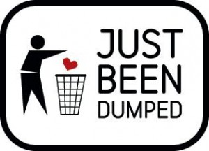 Getting dumped isn't easy, neither is dumping someone.