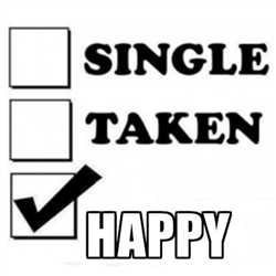 single and happy